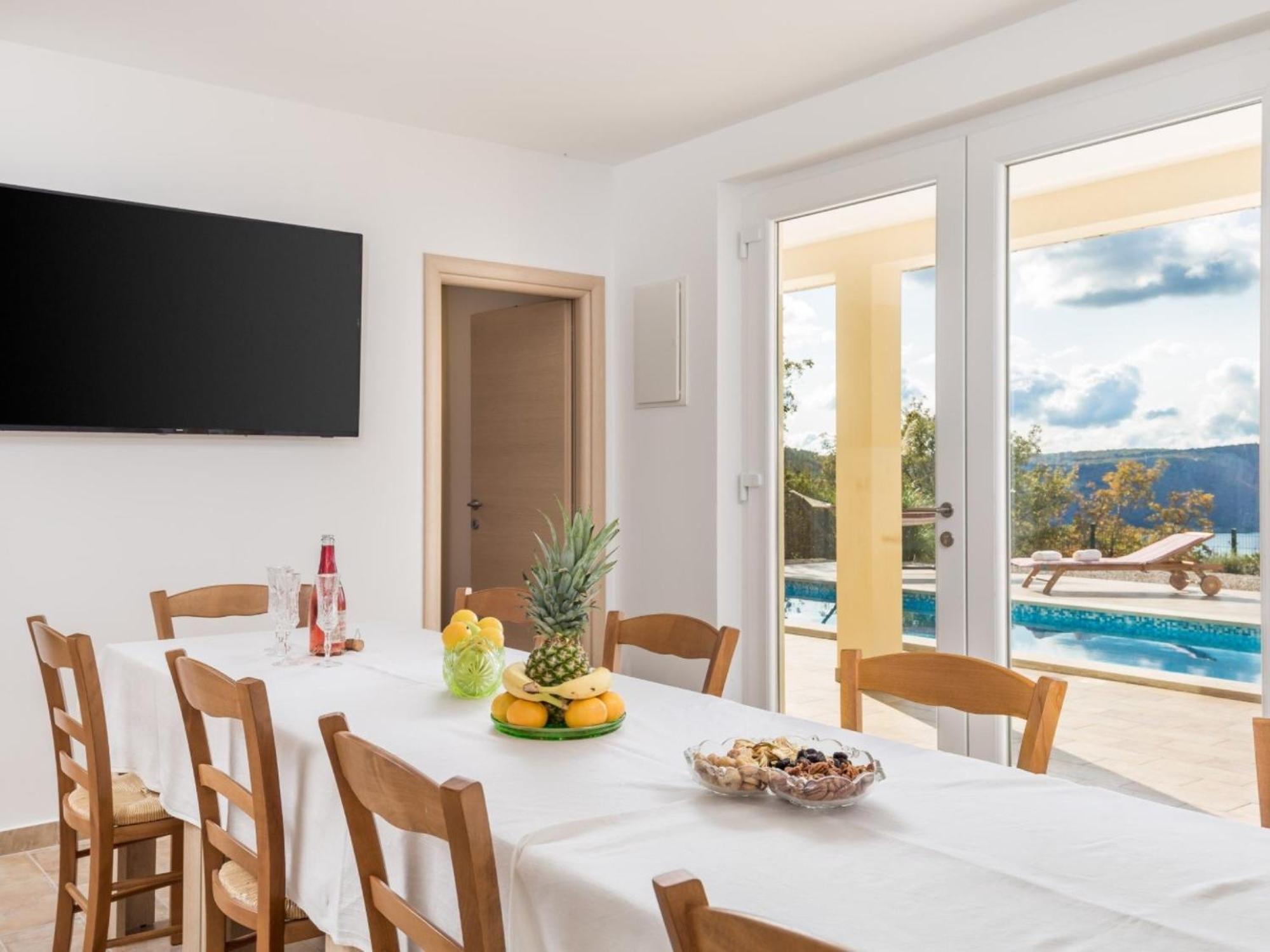 Wonderful Labin Villa With Private Pool And Sea Views Екстер'єр фото